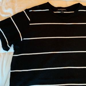 Brandy Melville black and white t-shirt dress